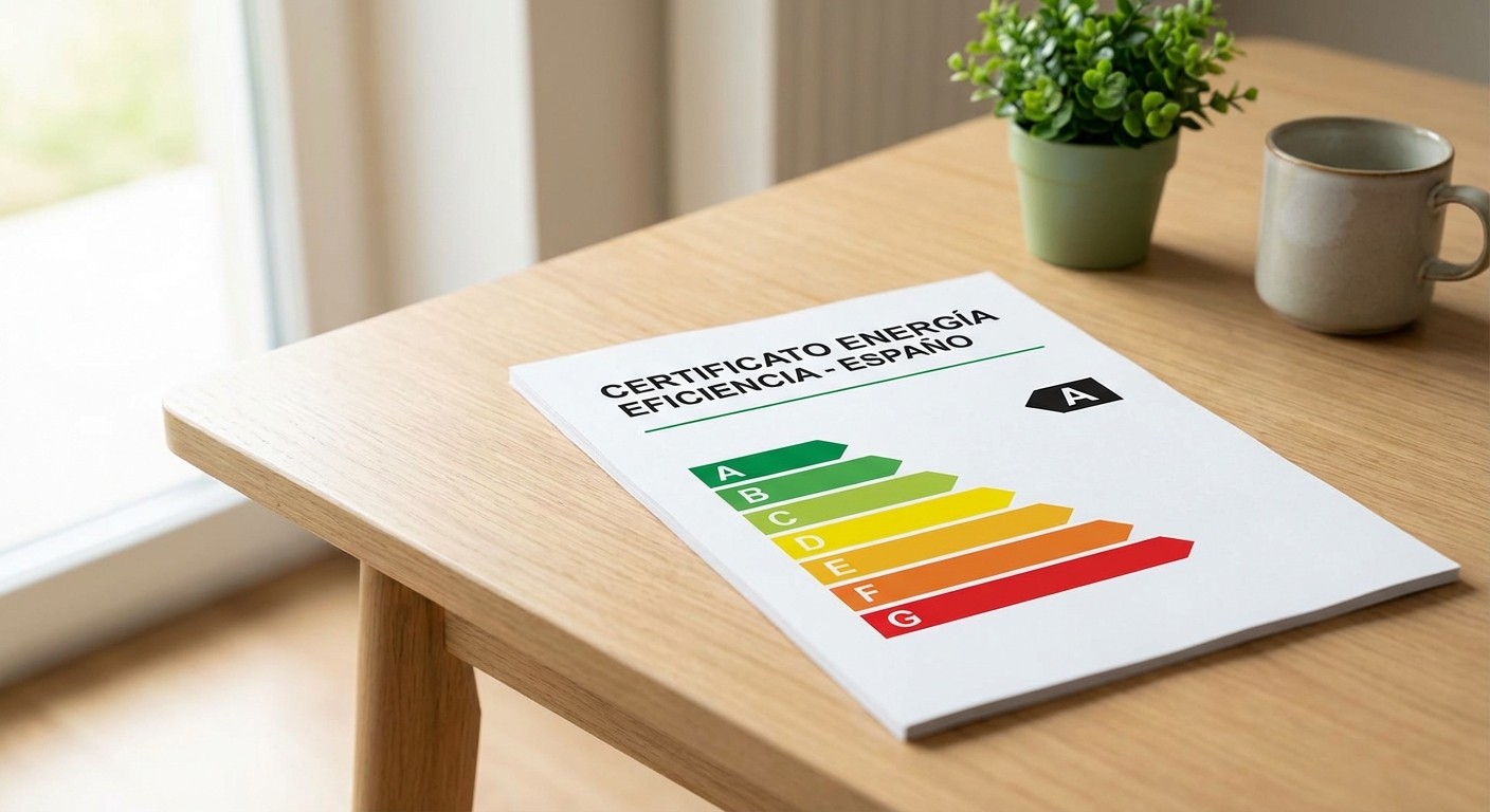 energy efficiency certificate with A rating