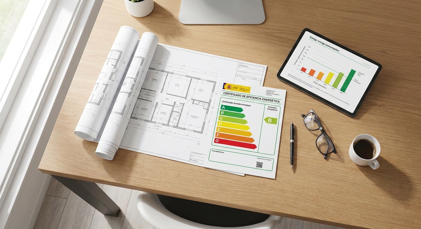 document comparison architectural plans and energy rating label