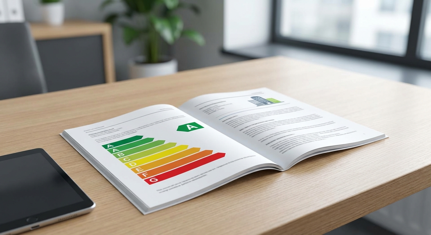 energy efficiency certificate with A rating